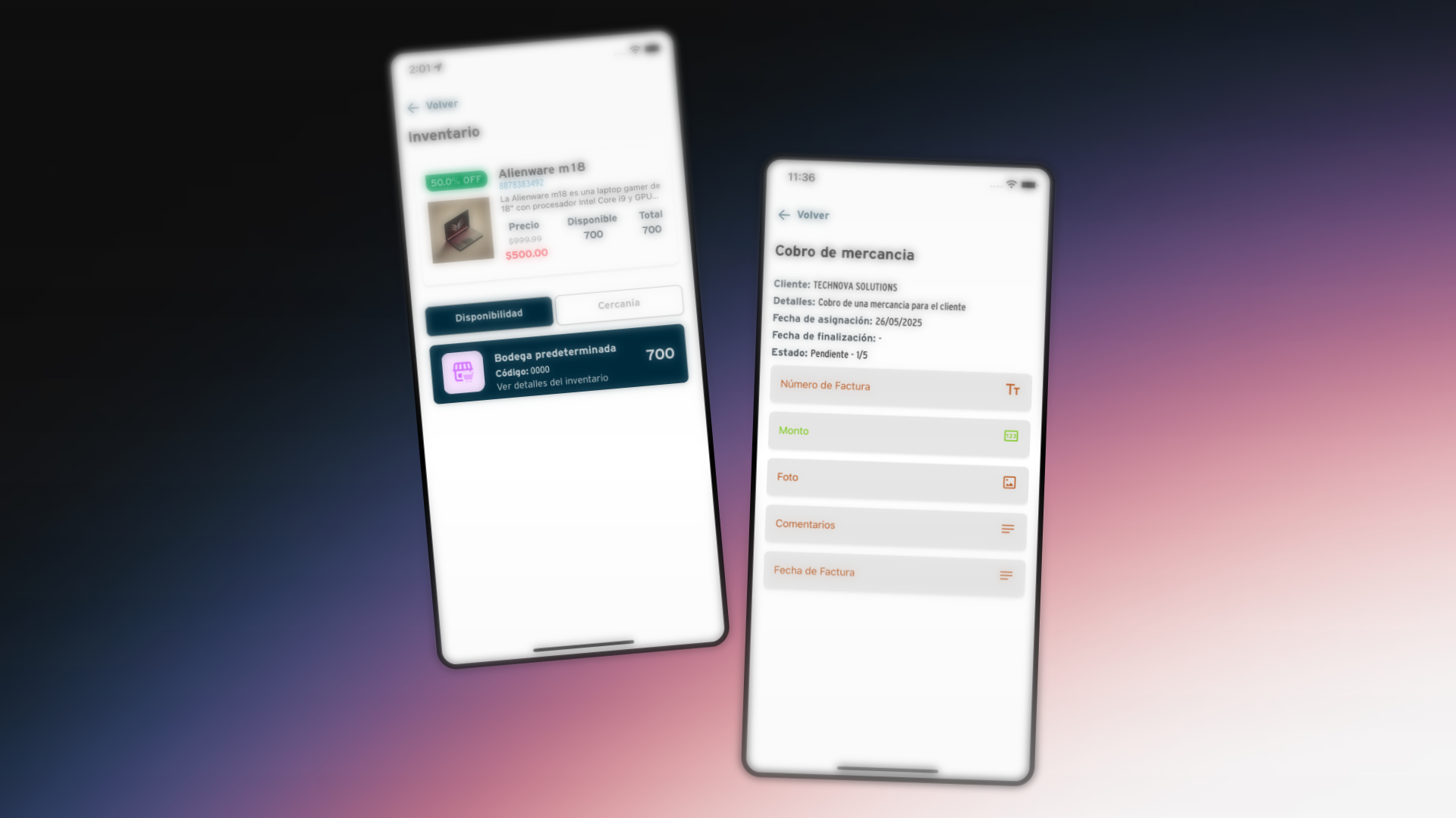 Gestión de inventario